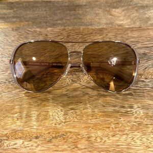 Michael Kors rose gold sunglasses